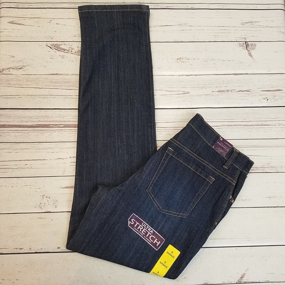 Gloria Vanderbilt Amanda Classic Fit Jeans Sz 6